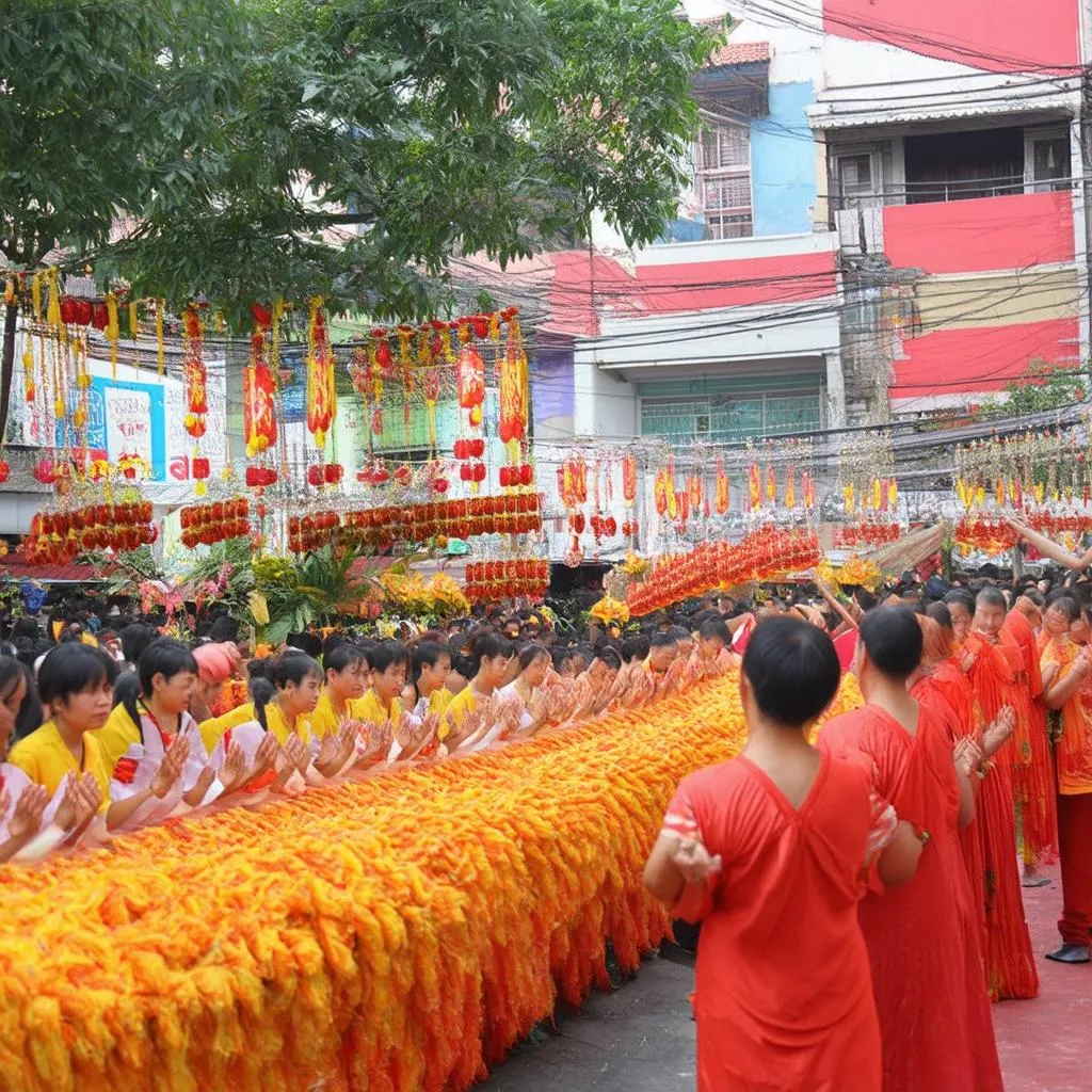 Nghi lễ cầu may của người Việt