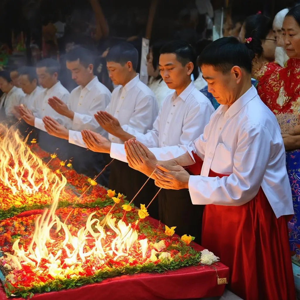 Nghi lễ cầu siêu của người Việt