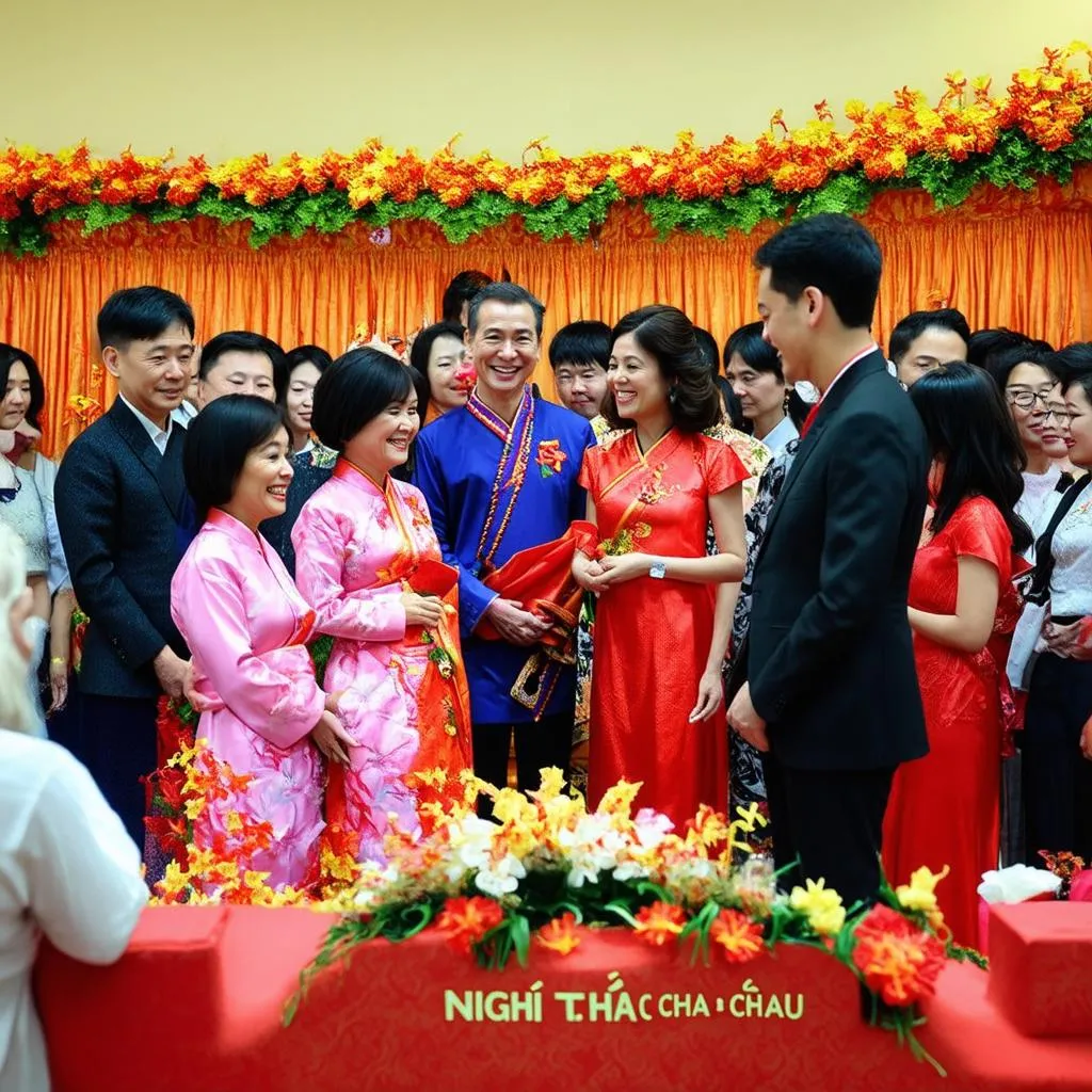 Nghi thức chọn cha đỡ đầu