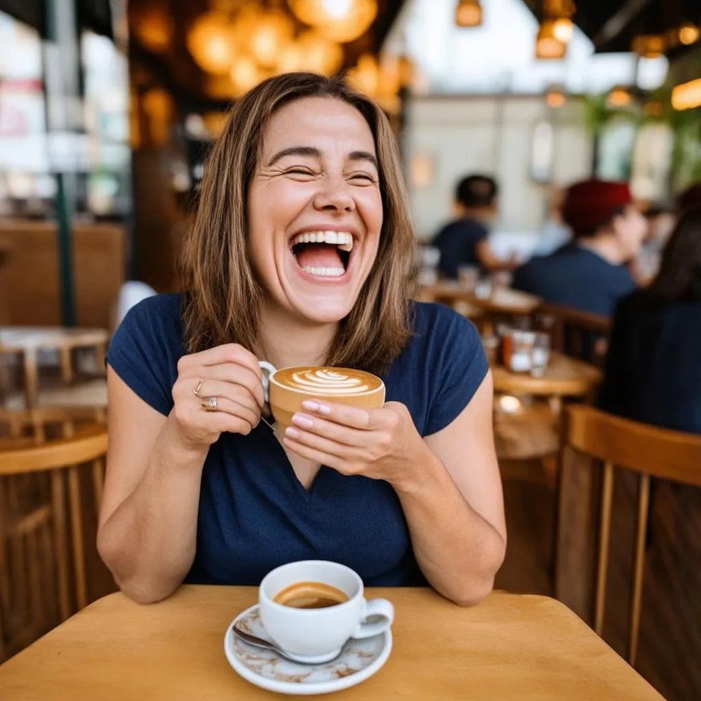 woman-talking-and-laughing