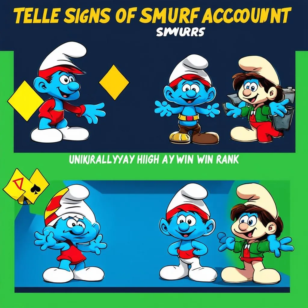 Nhận diện game thủ Smurf