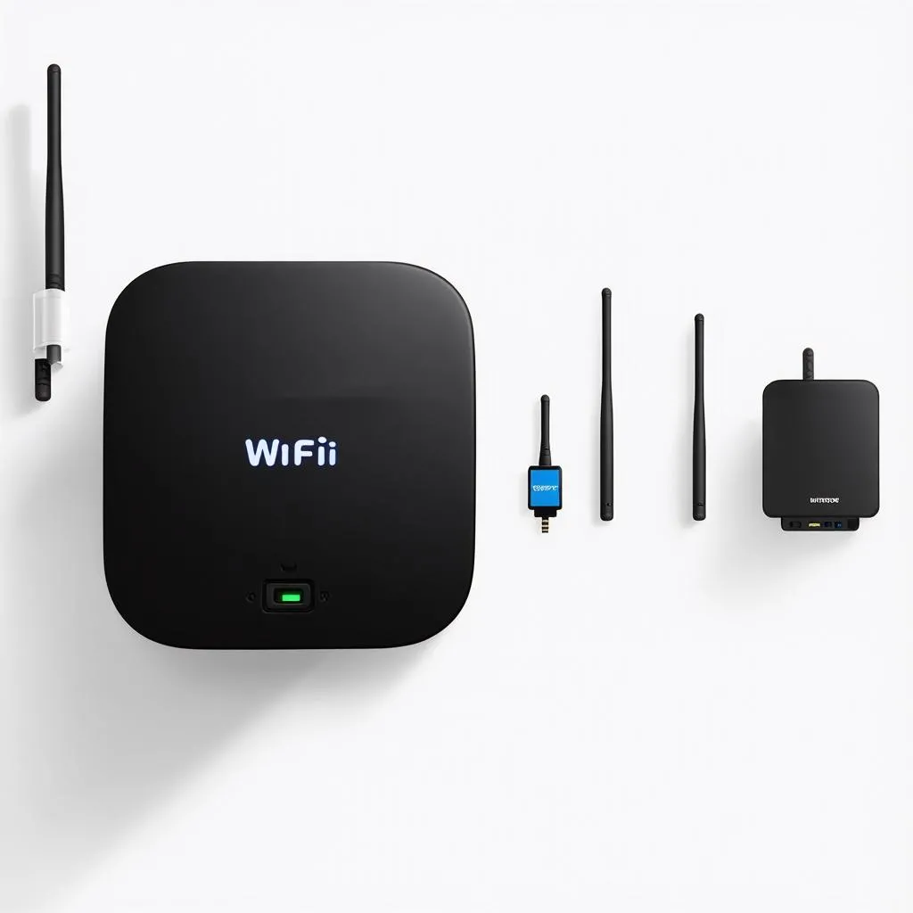 Nhiều loại bộ kích sóng wifi