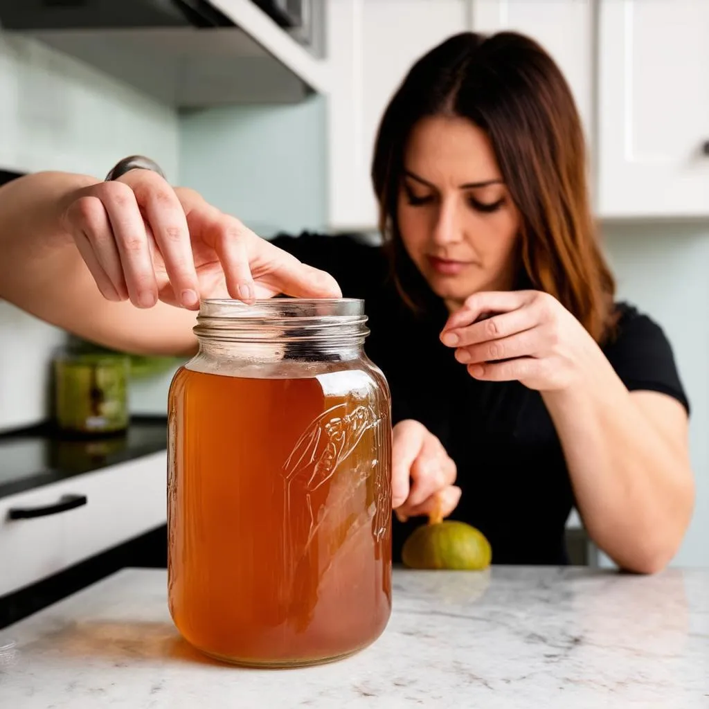 Nuôi Scoby tại nhà