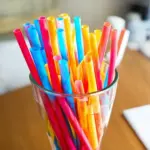 plastic straws