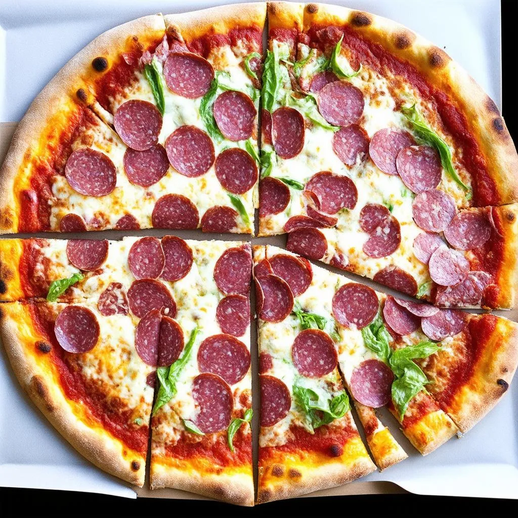 pizza salami