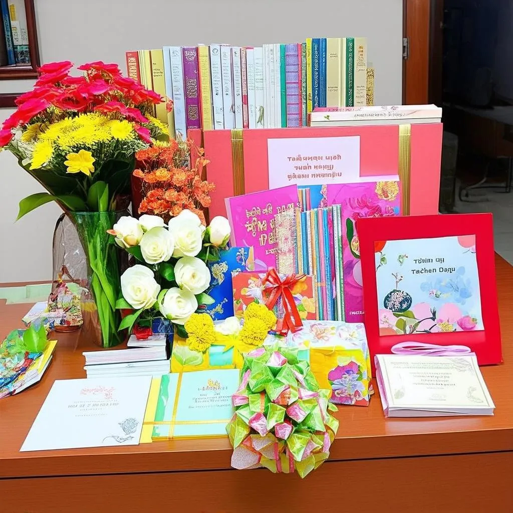 Gifts for Vietnamese teachers' day