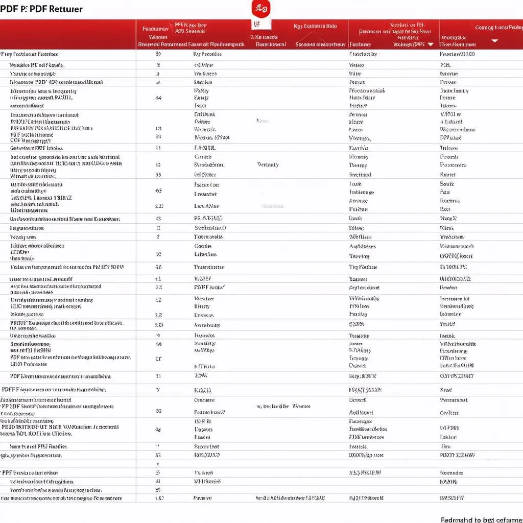 Bảng so sánh các phần mềm đọc file pdf