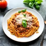 Mì Ý spaghetti Bolognese