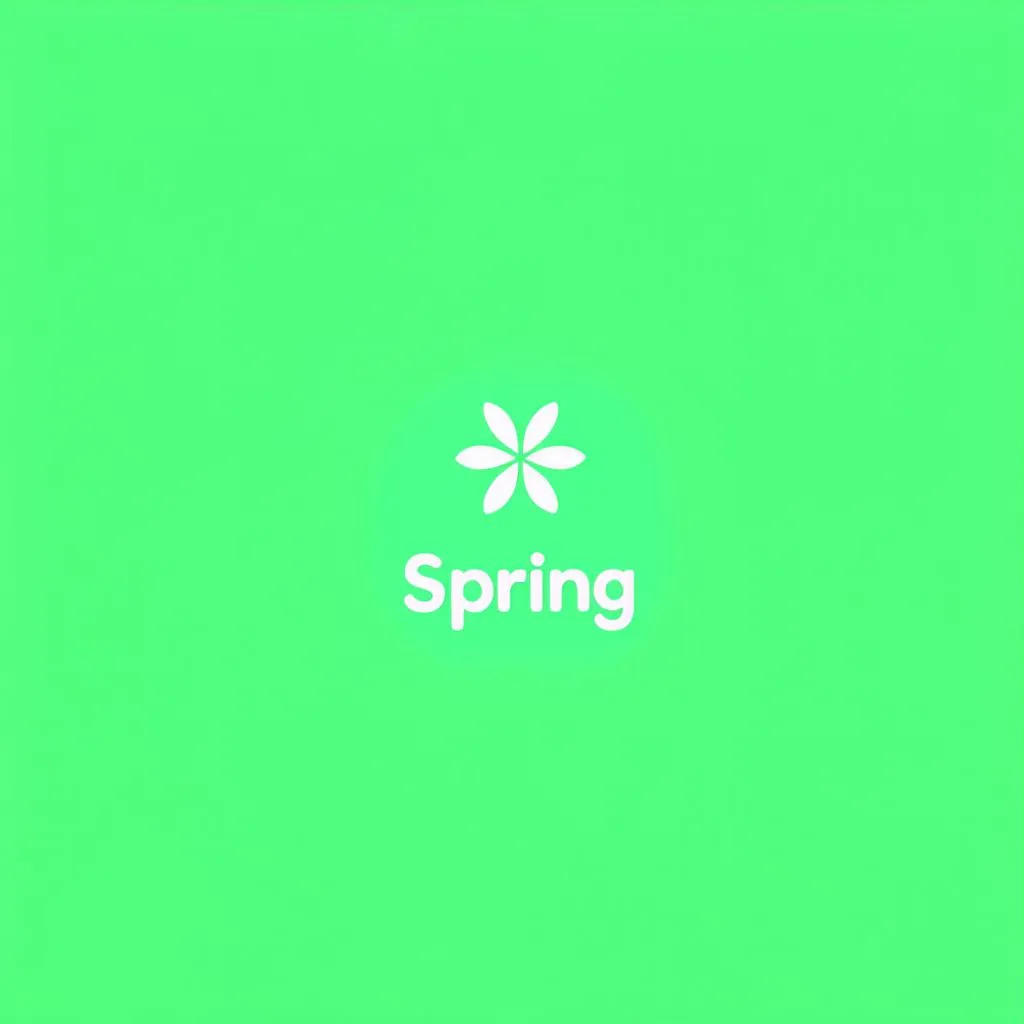 Logo Spring framework