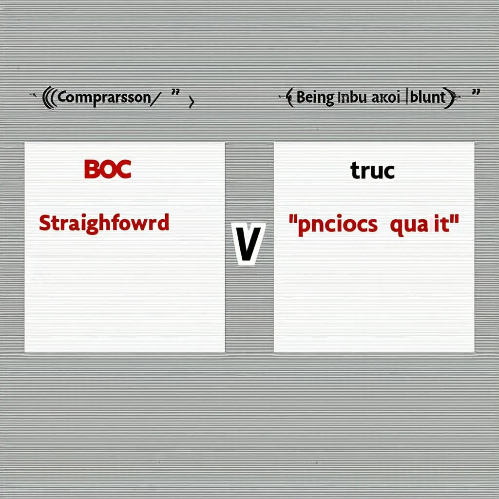 Sự khác biệt giữa Straightforward và Bóc Tróc