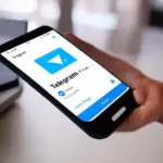 Ứng dụng Telegram trên điện thoại