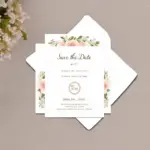 Thiệp mời save the date đám cưới