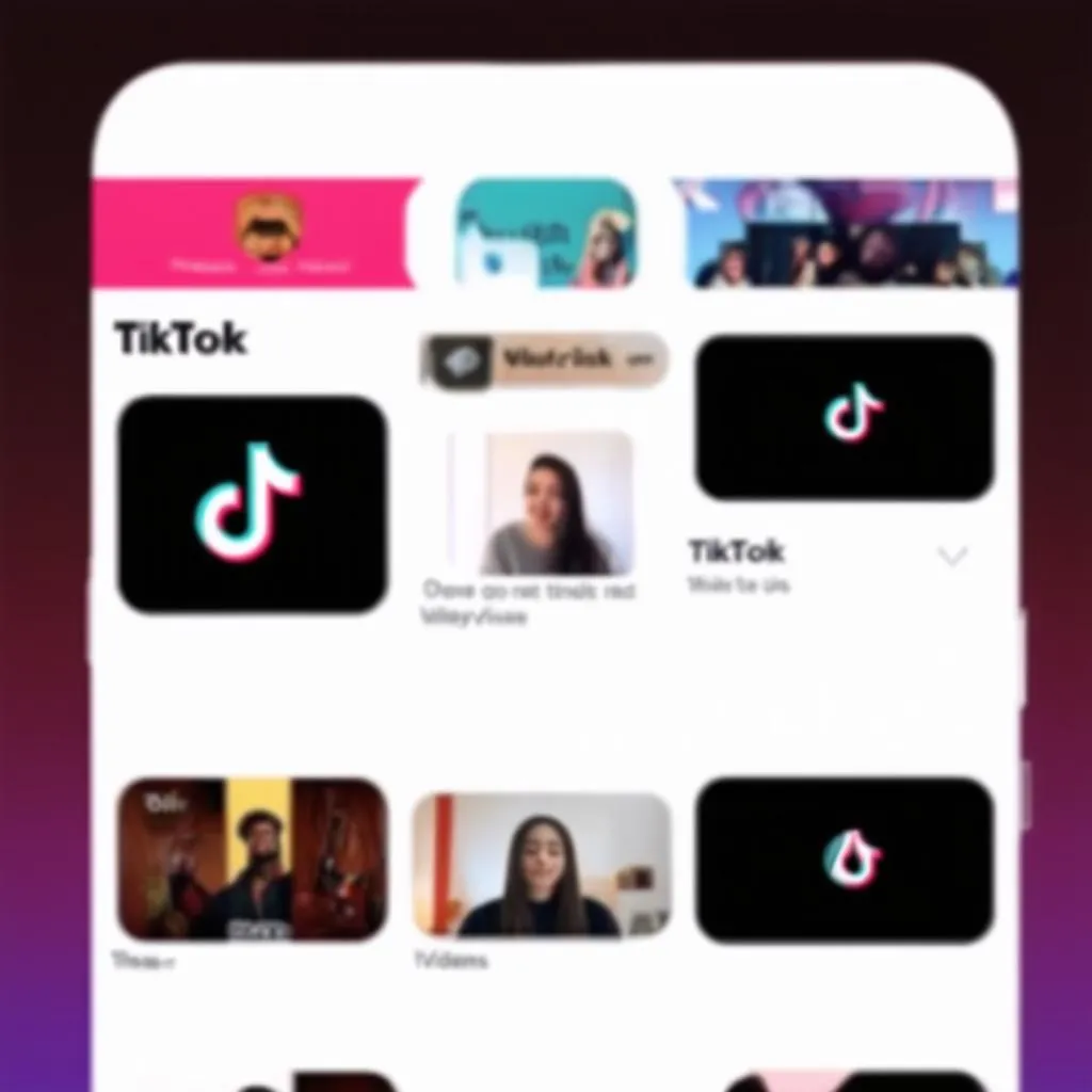 Giao diện TikTok