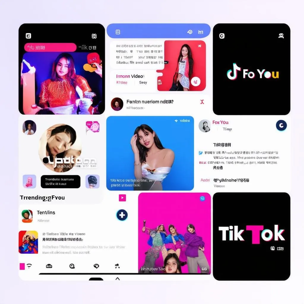 TikTok Giao Diện Trang Chủ