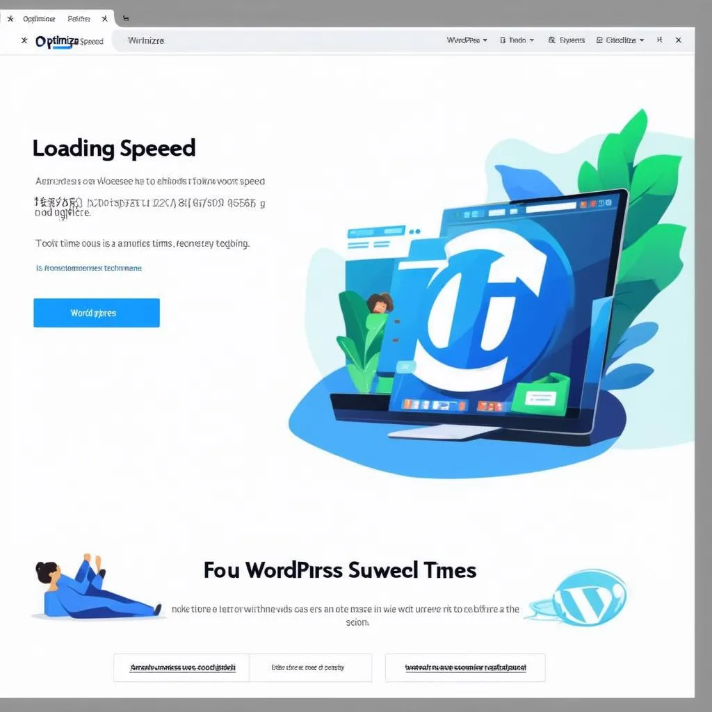 Tối ưu tốc độ website WordPress