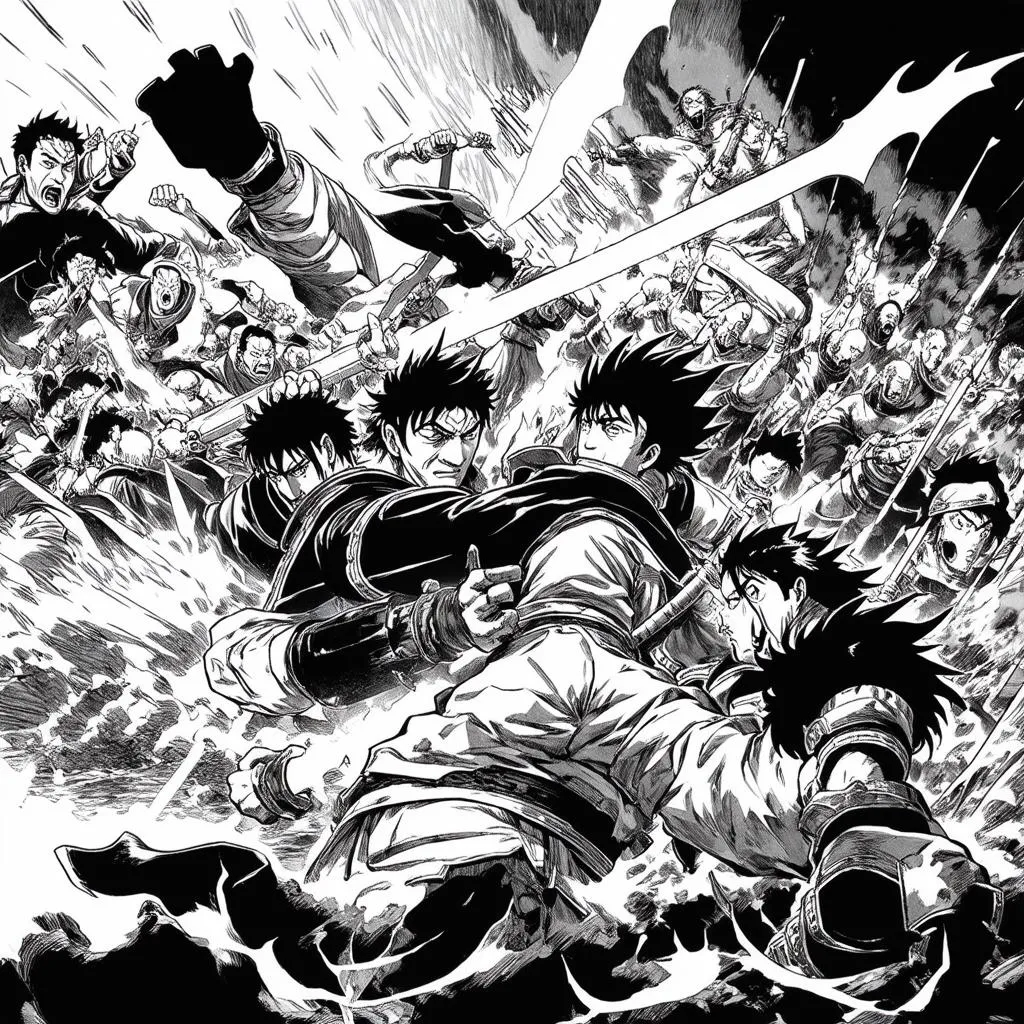 The battle between Shichibukai