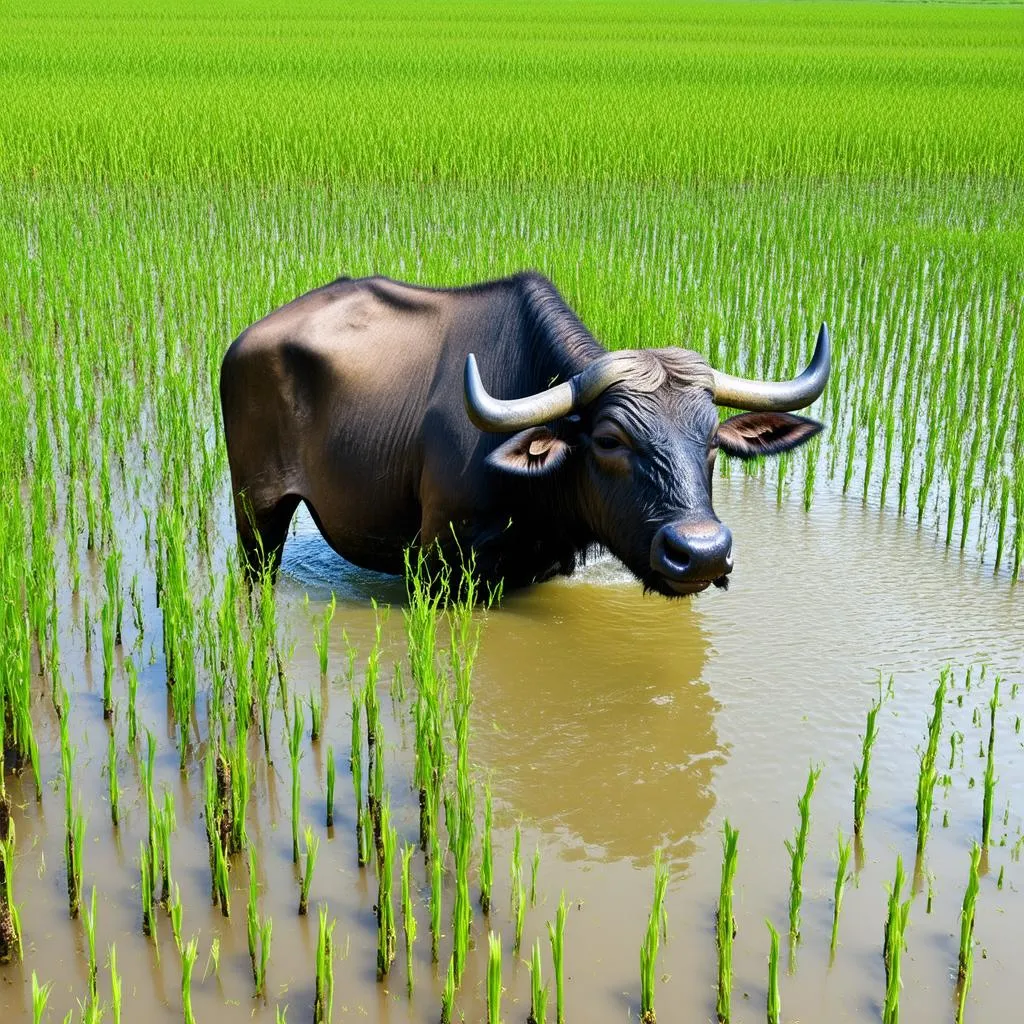 water buffalo vietnam