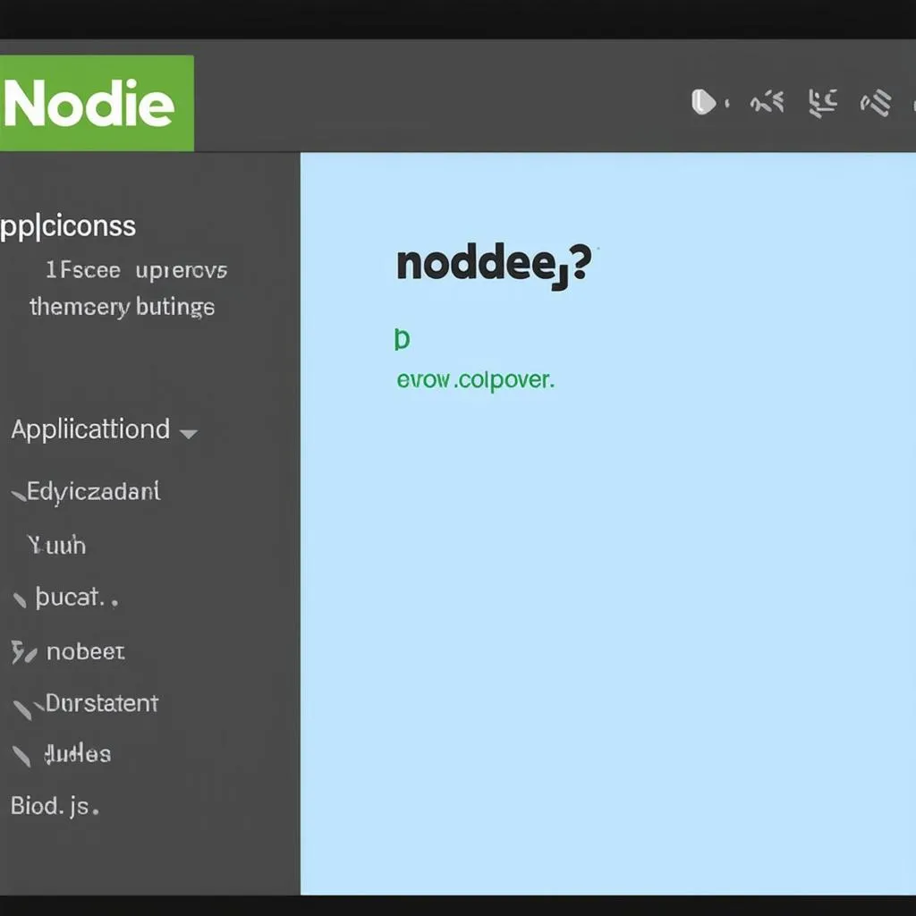 Ứng dụng Nodejs