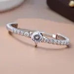 Vòng Tay Kim Cương Moissanite