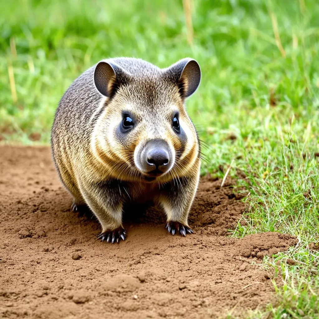 Wombat Đào Hang