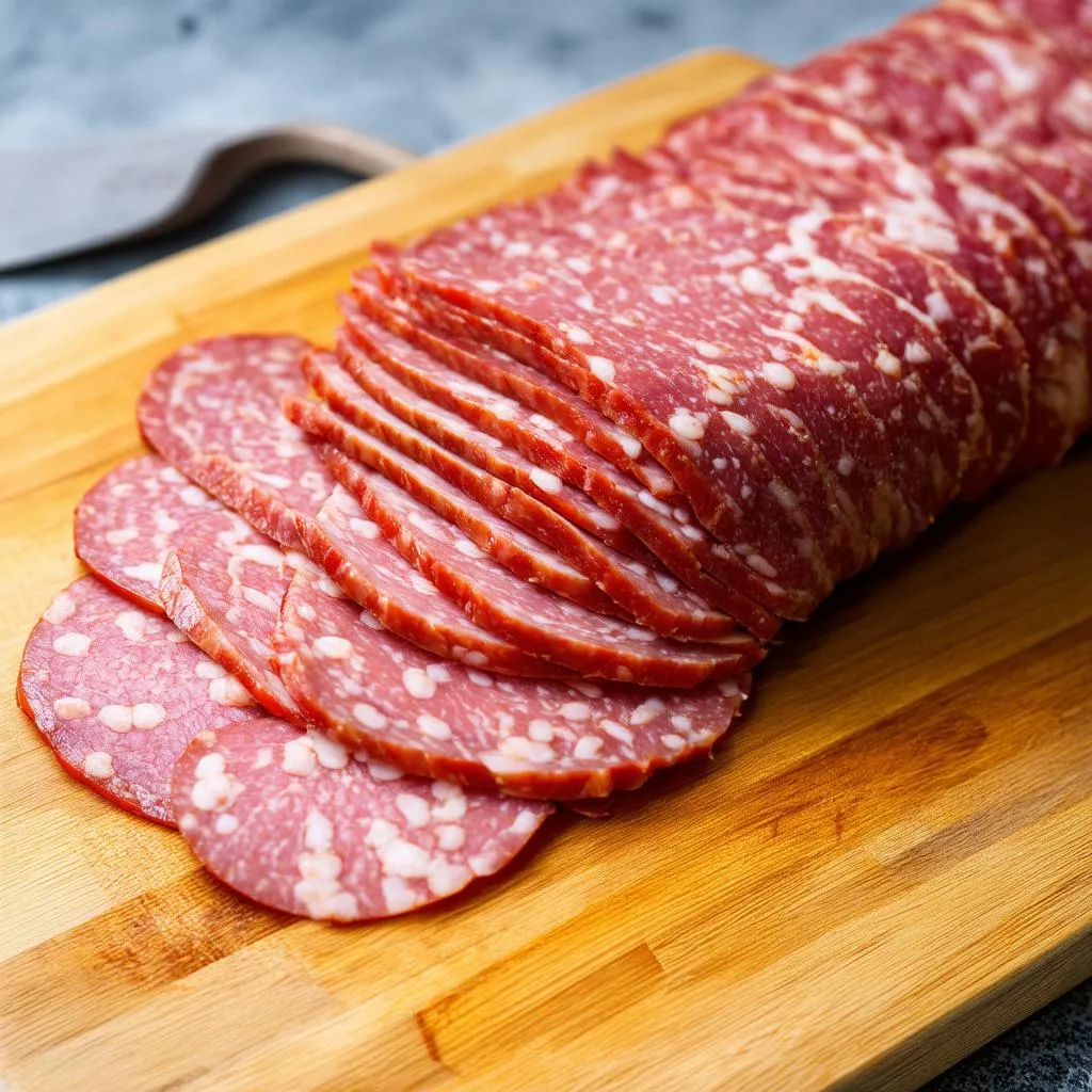 xúc xích salami Ý