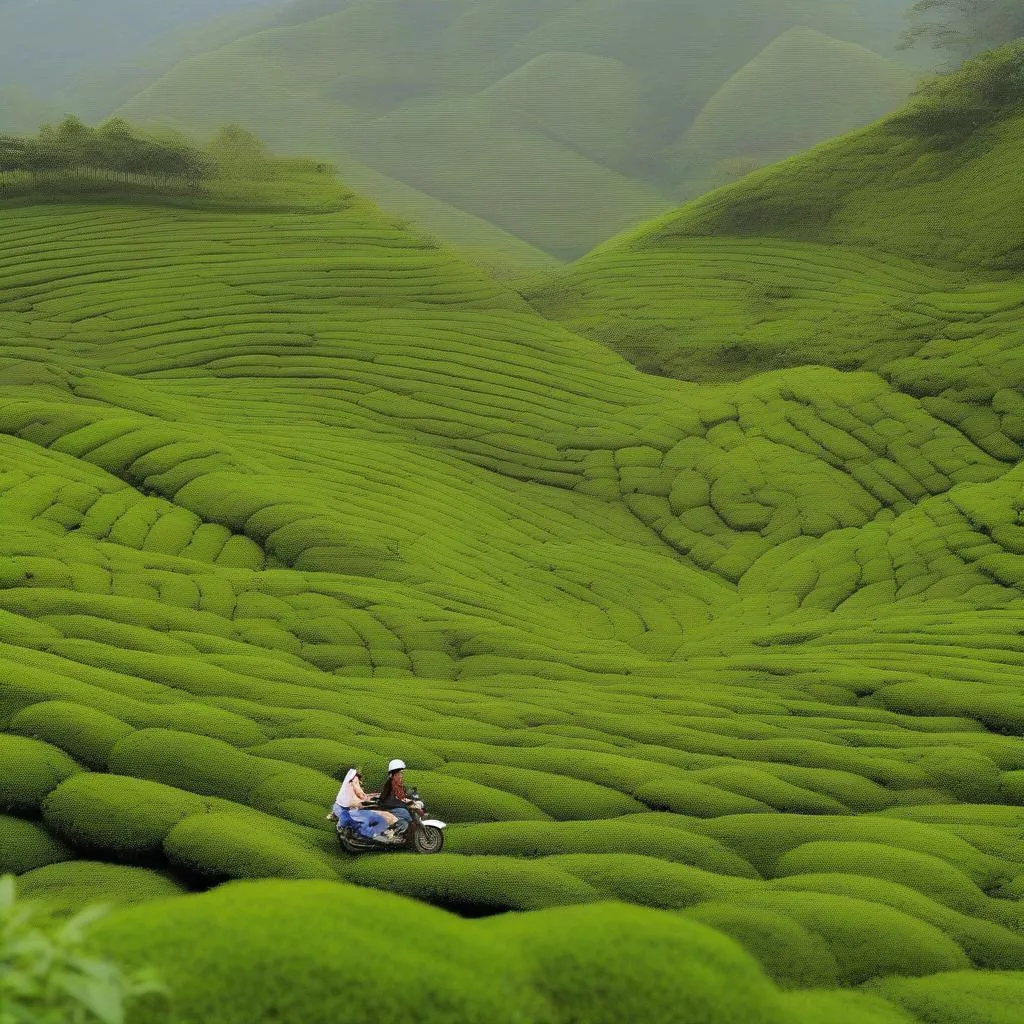 Đồi chè Tâm Châu Bảo Lộc