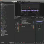 Giao diện Adobe Audition