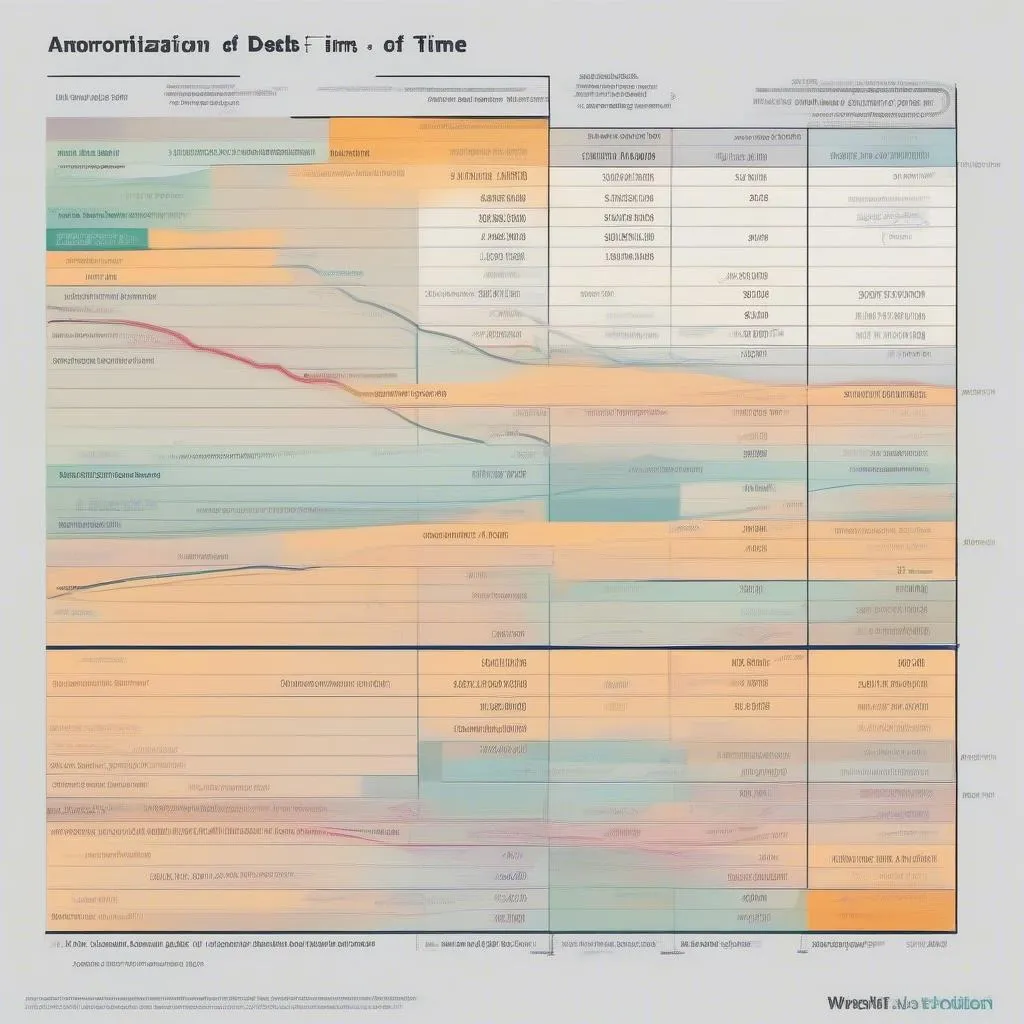 minh họa amortization