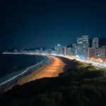 Bãi Biển Haeundae Lung Linh Về Đêm