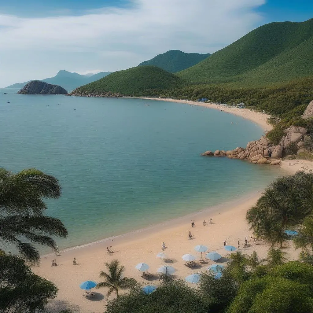 Bãi Đá Chồng Nha Trang