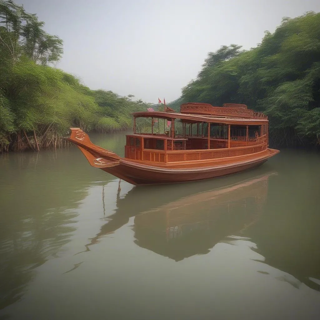 Bán tàu gỗ du lịch