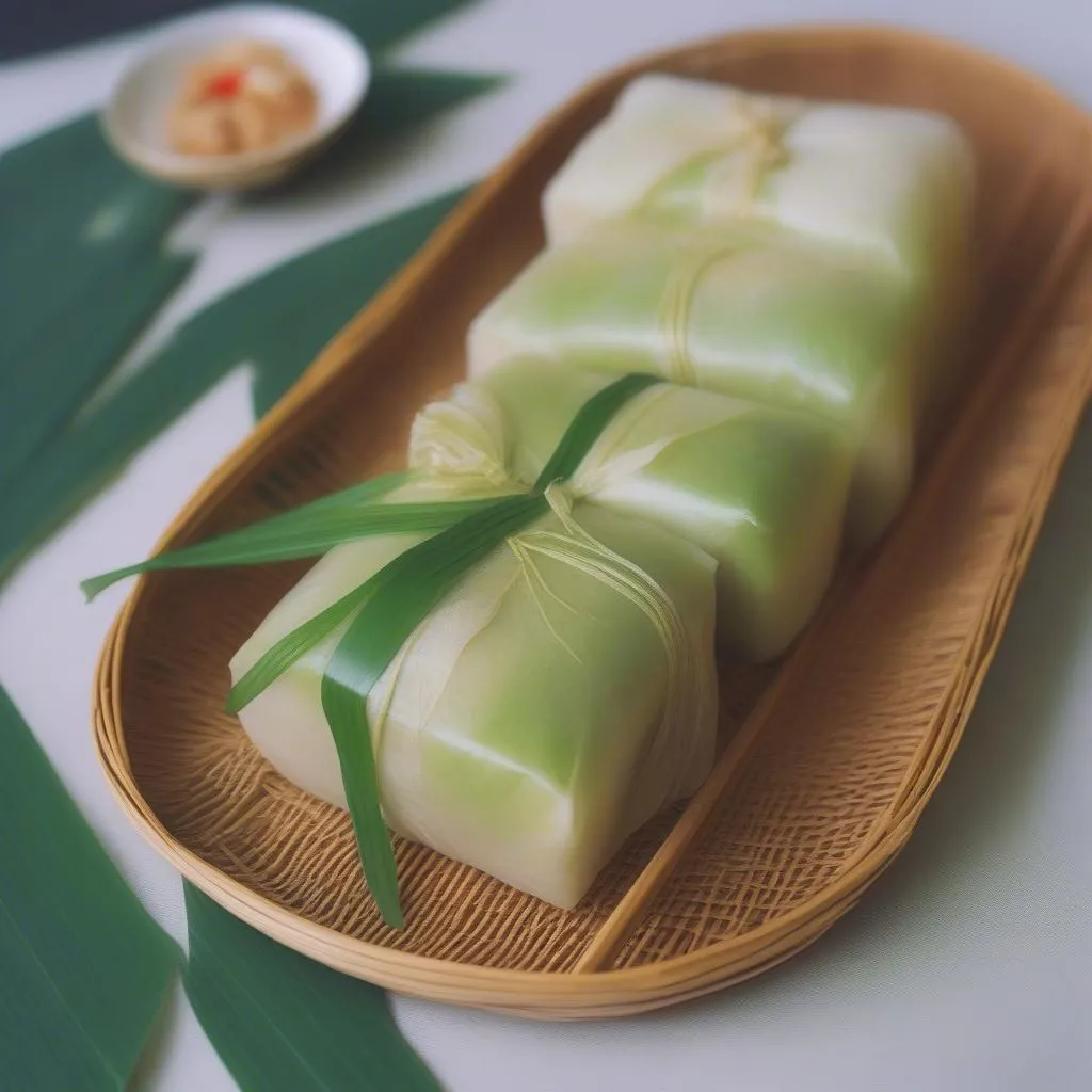 Bánh lá dừa nước