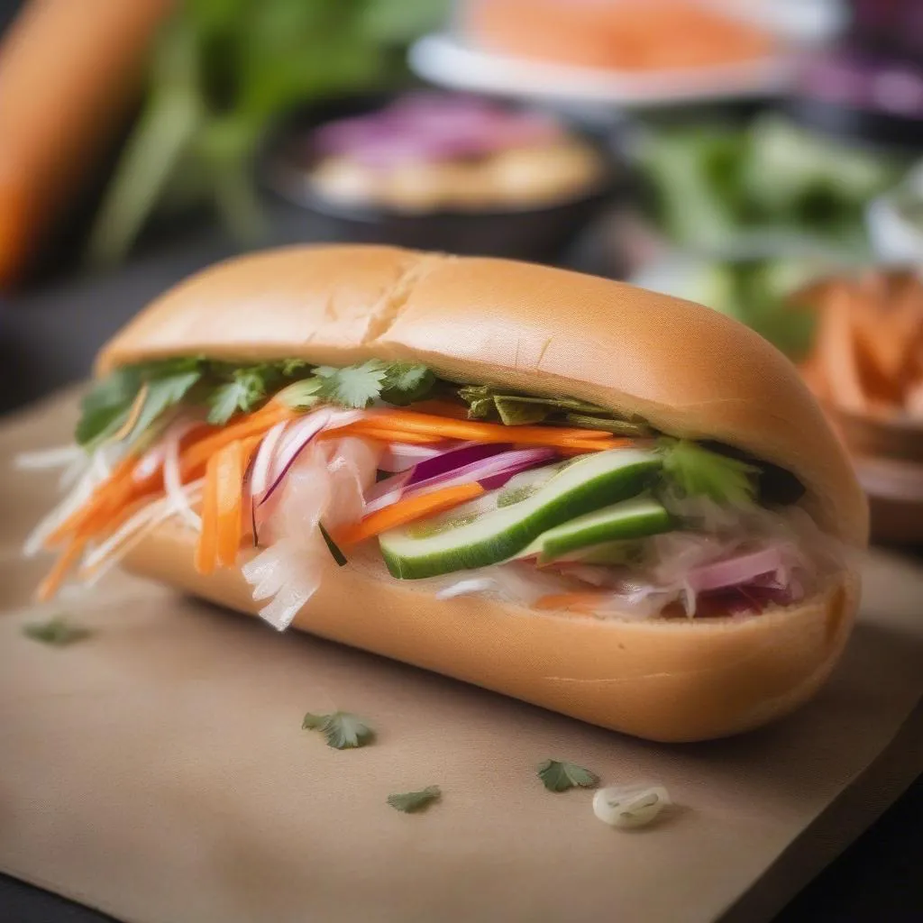 Bánh mì Việt Nam thơm ngon hấp dẫn