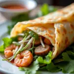 Bánh xèo miền tây giòn rụm