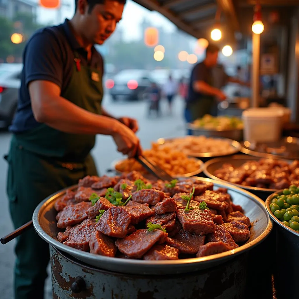 Beefsteak vỉa hè ngon rẻ