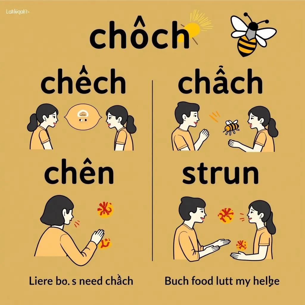 Hình ảnh minh họa về bị côn trùng chích