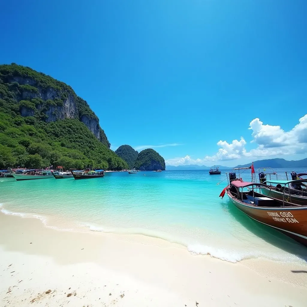 Bãi biển El Nido mùa khô