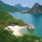 Bãi biển Ninh Vân - Hòn đảo hoang sơ, chưa khai thác du lịch