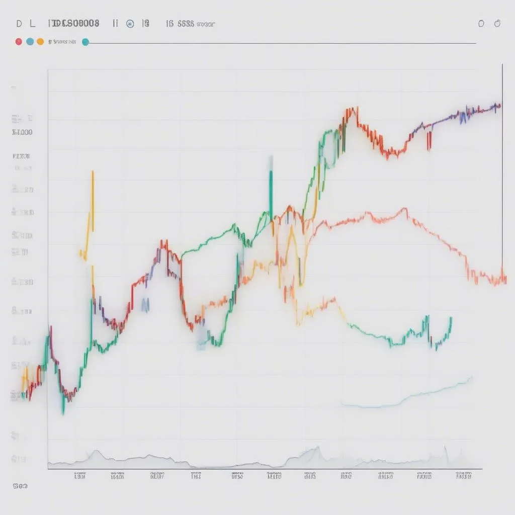 Ảnh minh họa về biểu đồ Bitcoin