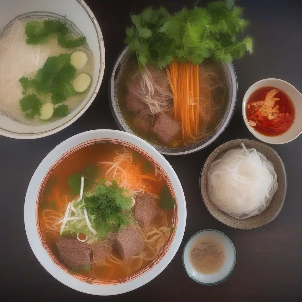 Bún bò Huế thơm ngon