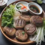 Bún chả Hà Nội thơm ngon nức mũi