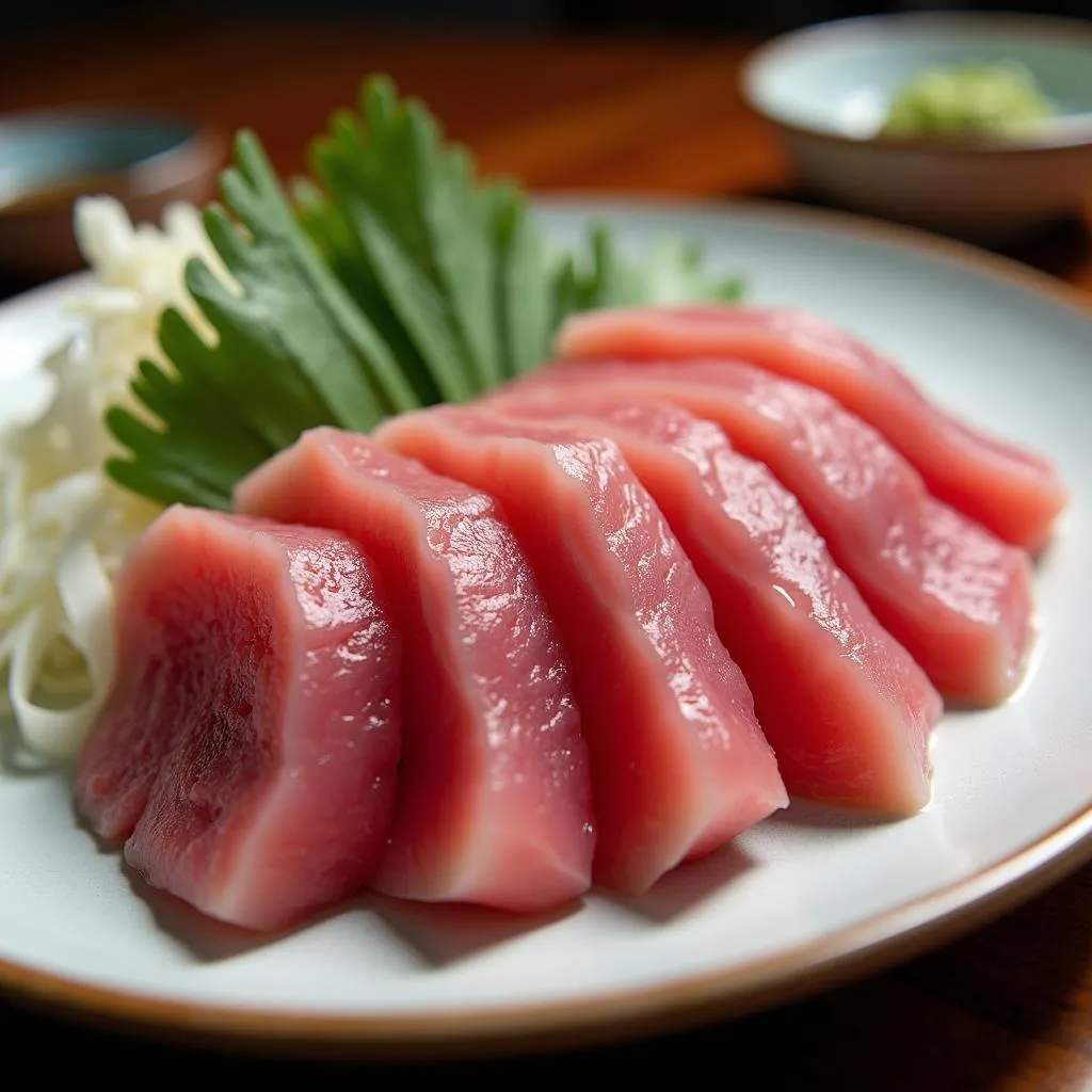 Sashimi cá ngừ