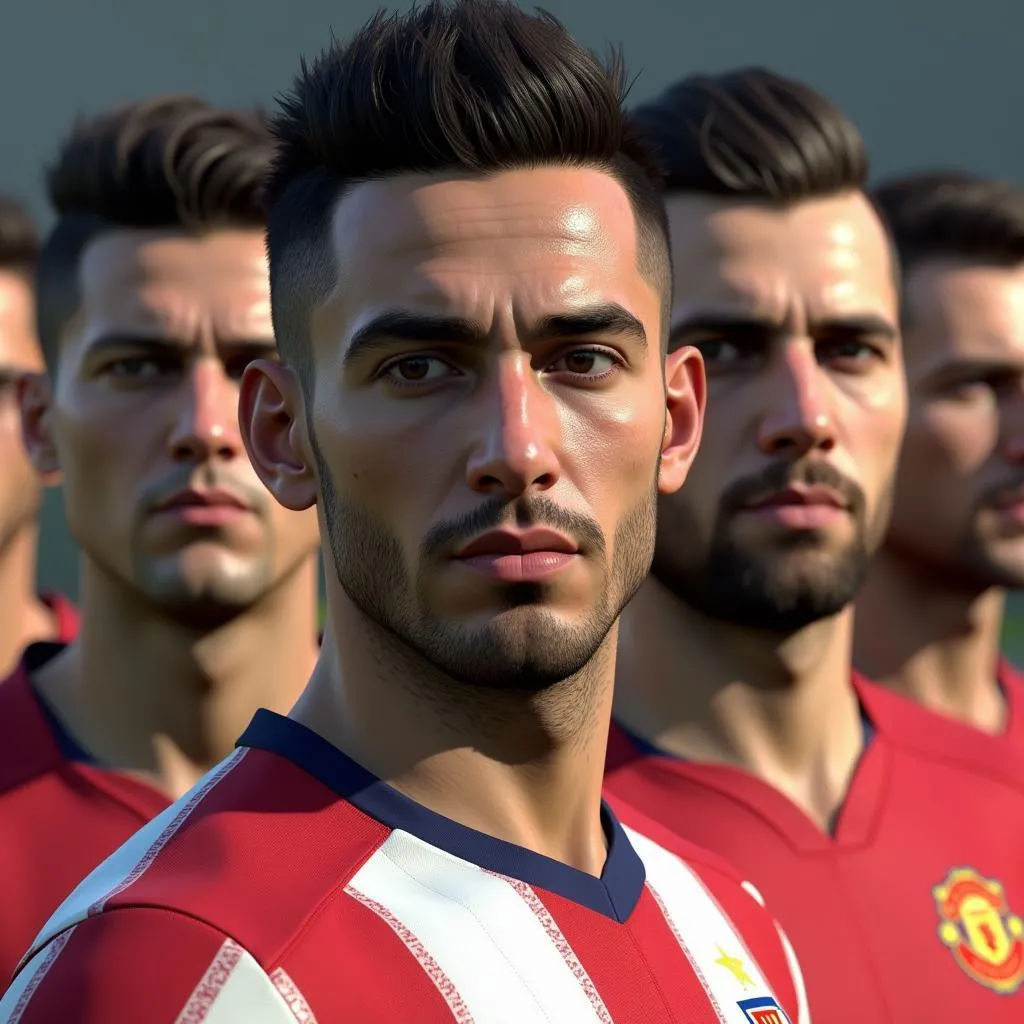 Hình ảnh các cầu thủ trong PES 2019