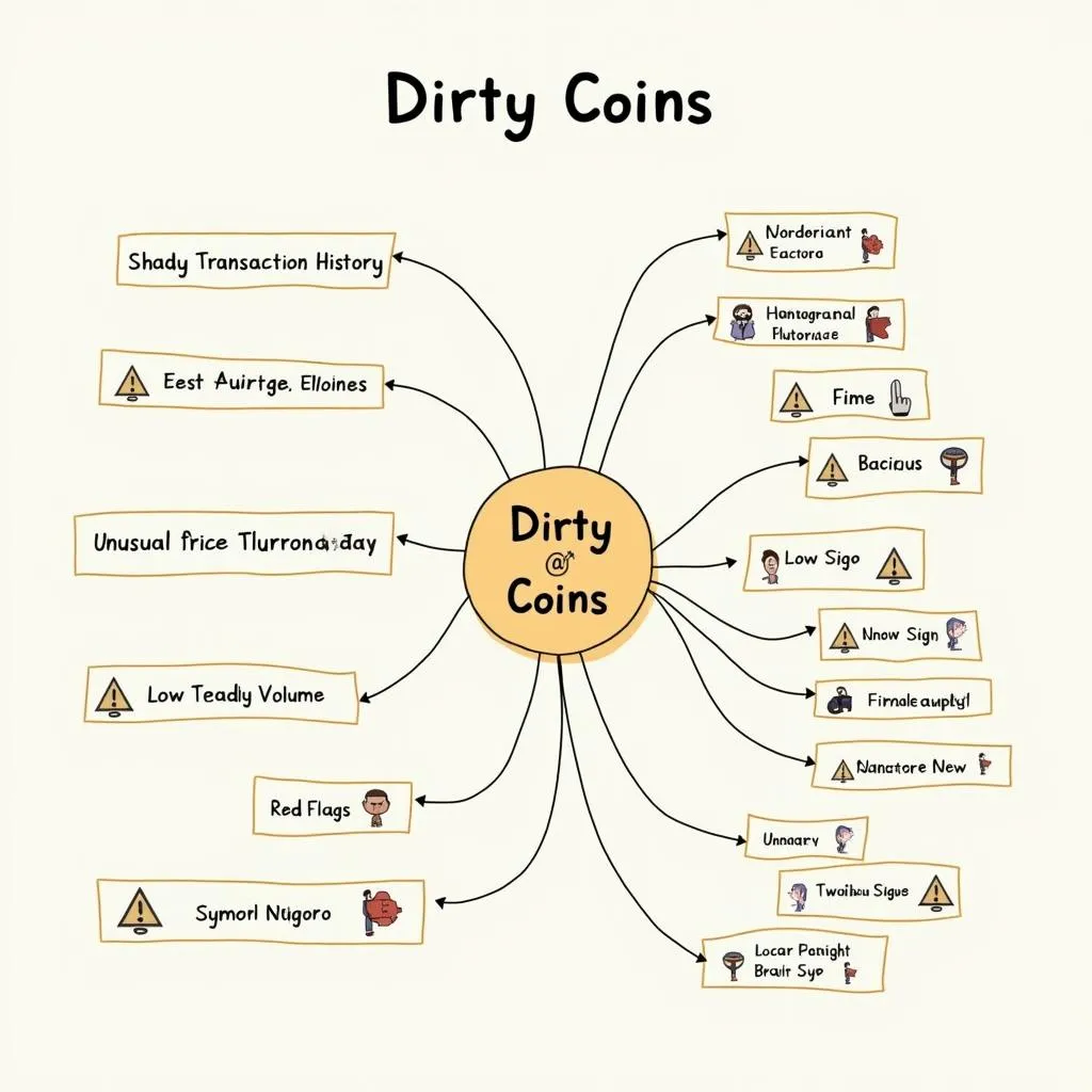 Các dấu hiệu nhận biết dirty coins