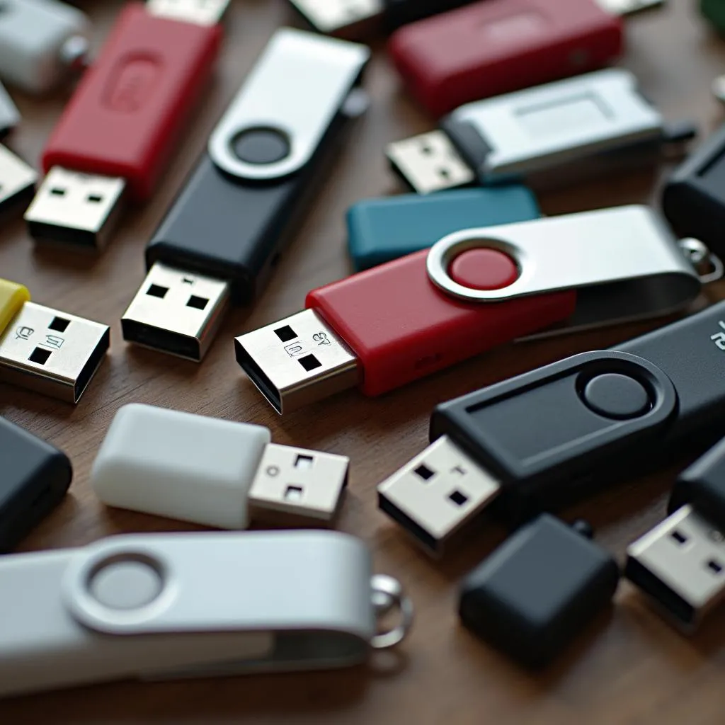 Các loại USB khác nhau