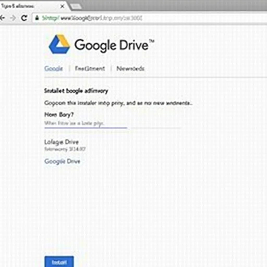 Cài đặt Google Drive trên máy tính