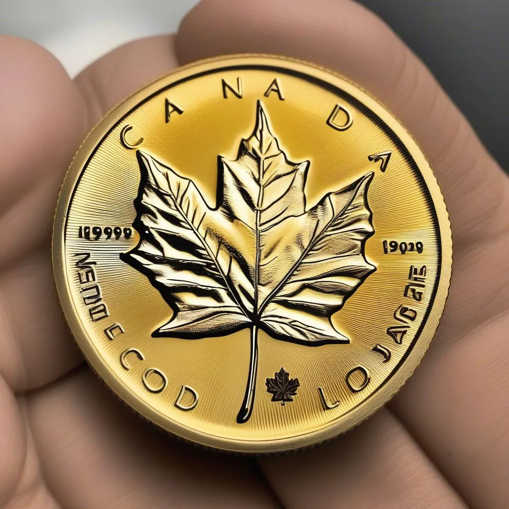 Canadian Gold Maple Leaf Coin