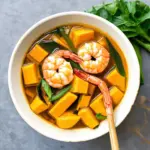 Canh mướp nấu tôm