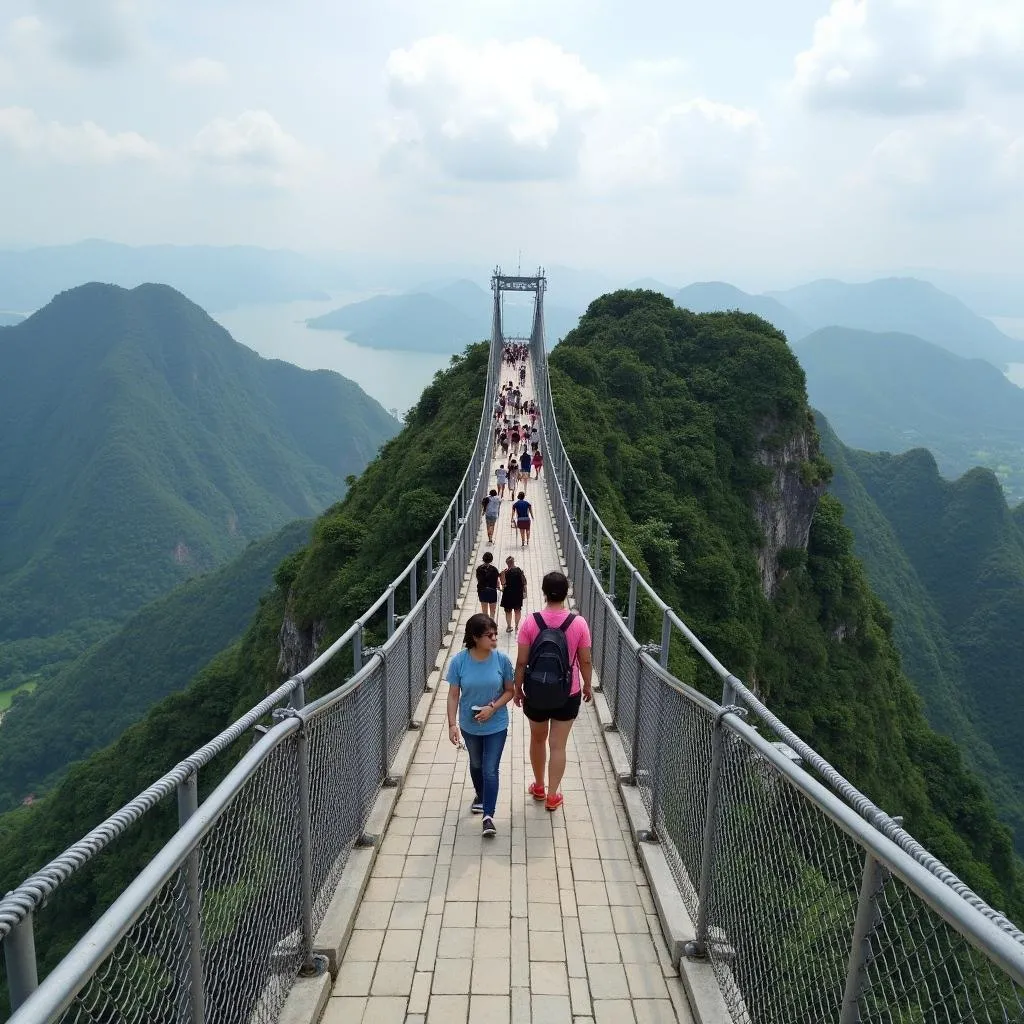 Golden Bridge at Ba Na Hills