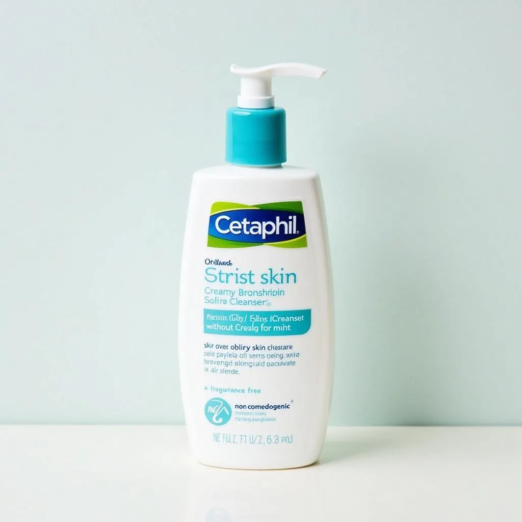 Sữa rửa mặt Cetaphil dưỡng ẩm cho da khô